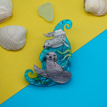 Load image into Gallery viewer, Seals Brooch