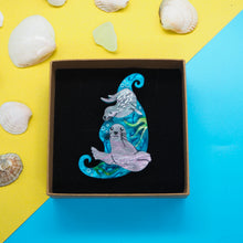 Load image into Gallery viewer, Seals Brooch