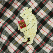 Load image into Gallery viewer, Winnie the Pooh with a Gift Brooch