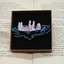 Load image into Gallery viewer, Eeyore Floating Away Brooch