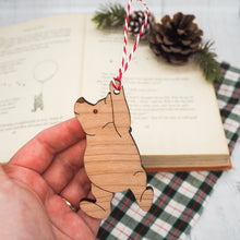 Load image into Gallery viewer, Winnie the Pooh Wooden Tree Decoration