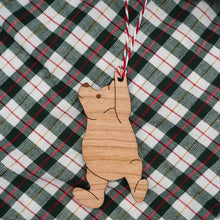 Load image into Gallery viewer, Winnie the Pooh Wooden Tree Decoration