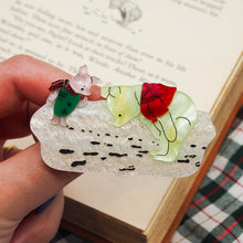 Load image into Gallery viewer, Pooh and Piglet's Snowy Adventure Brooch