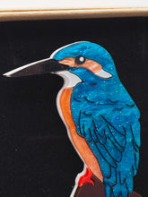 Load image into Gallery viewer, Item 15 - Imperfect Kingfisher Brooch
