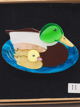 Load image into Gallery viewer, Item 11 - Imperfect Ducks Brooch – Duck and Duckling