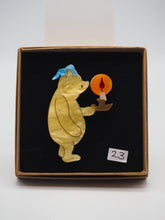 Load image into Gallery viewer, Item 23- Imperfect Bedtime Pooh Bear Brooch
