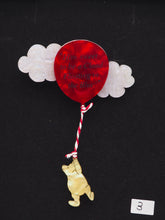 Load image into Gallery viewer, Item 3 - Imperfect Winnie the Pooh in the Clouds Brooch