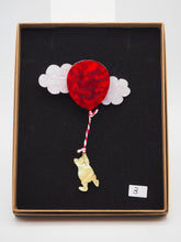 Load image into Gallery viewer, Item 3 - Imperfect Winnie the Pooh in the Clouds Brooch
