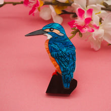 Load image into Gallery viewer, Kingfisher Brooch