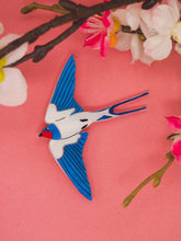 Load image into Gallery viewer, Swallow Brooch