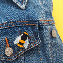 Load image into Gallery viewer, Bumblebee Acrylic Pin Badge