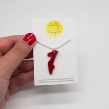 Load image into Gallery viewer, Ruby Slipper Pendant