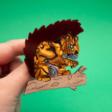 Load image into Gallery viewer, Red Squirrel Acrylic Brooch