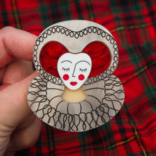 Load image into Gallery viewer, Mary Queen of Scots Acrylic Brooch
