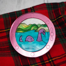 Load image into Gallery viewer, Loch Ness Monster Acrylic Brooch
