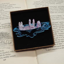 Load image into Gallery viewer, Eeyore Floating Away Brooch
