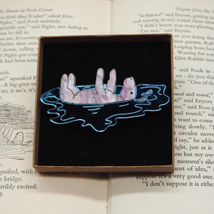 Eeyore Floating Away Brooch