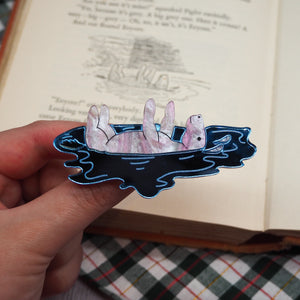 Eeyore Floating Away Brooch