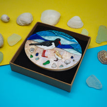 Load image into Gallery viewer, Oystercatchers Acrylic Brooch
