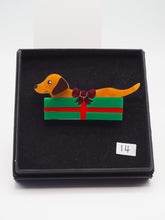 Load image into Gallery viewer, Item 14 - Imperfect Sausage Dog Gift Acrylic Brooch
