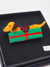 Load image into Gallery viewer, Item 14 - Imperfect Sausage Dog Gift Acrylic Brooch
