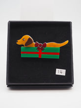 Load image into Gallery viewer, Item 14 - Imperfect Sausage Dog Gift Acrylic Brooch
