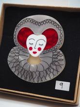 Load image into Gallery viewer, Item 9 - Imperfect Mary Queen of Scots Acrylic Brooch
