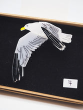 Load image into Gallery viewer, Item 7 - Imperfect Seagull Brooch
