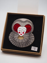 Load image into Gallery viewer, Item 13 - Imperfect Mary Queen of Scots Acrylic Brooch
