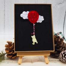 Load image into Gallery viewer, Winnie the Pooh in the Clouds Brooch
