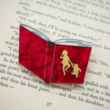 Load image into Gallery viewer, Winnie the Pooh Red Book Brooch
