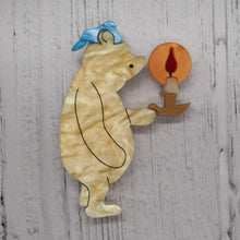 Load image into Gallery viewer, Bedtime Pooh Bear Brooch
