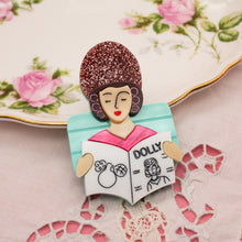 Load image into Gallery viewer, Dolled Up Doris Brooch
