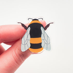 Bumblebee Acrylic Pin Badge